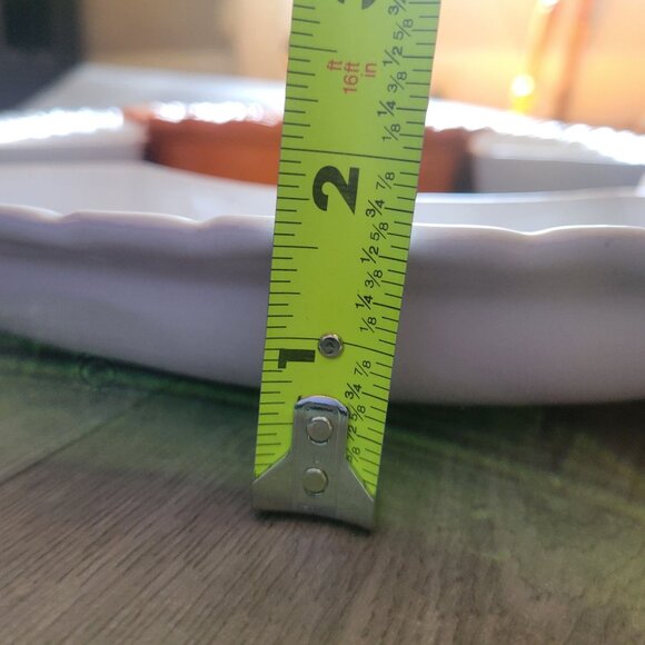 Vintage California USA Ceramic Lazy Susan Serving Tray Set - Picture 9 of 11